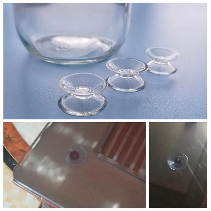 

1* suction cup double-sided diameter 20mm, 30mm, 35mm, 50mm PVC suction cup - Sucker pads for glass