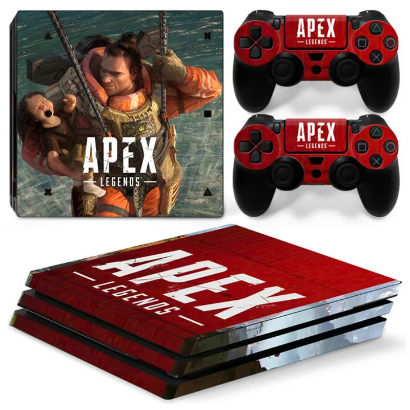 Съемная Виниловая наклейка для консоли PS4 Pro и контроллера Защитная Наклейка Sony