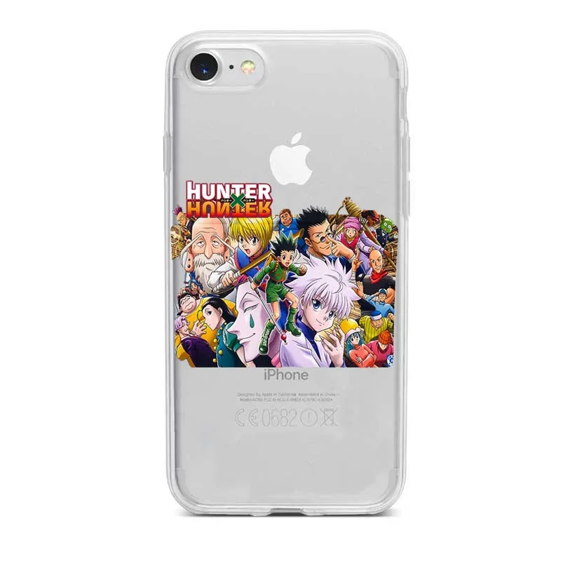 Чехол для телефона Hunter x HXH мягкий силиконовый чехол iPhone 11 12 6 13 7 8 Plus X XR XS MAX |