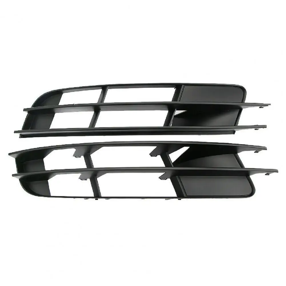 

2 Pcs Fog Light Grille Front Fog Light Cover Grill Spare Parts 4L0807681 4L0807682 For Audi Q7 07-09