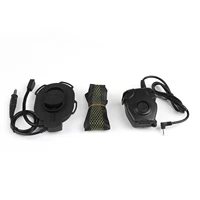 artudatech 5pcs 2 5mm hd01 z tactical elite bowman headset peltor ptt for motorola t6200 radio