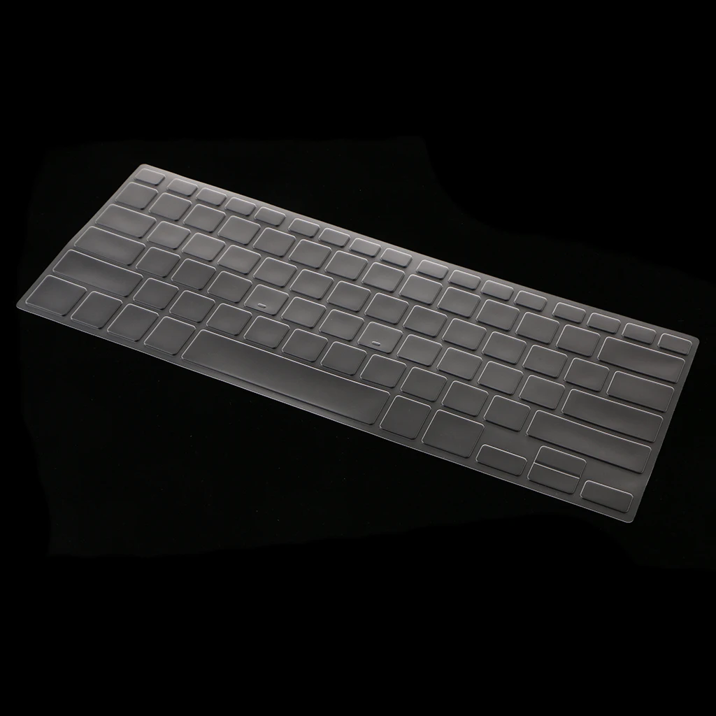 Прозрачная клавиатура мягкий чехол пластичность водонепроницаемая кожа для ASUS