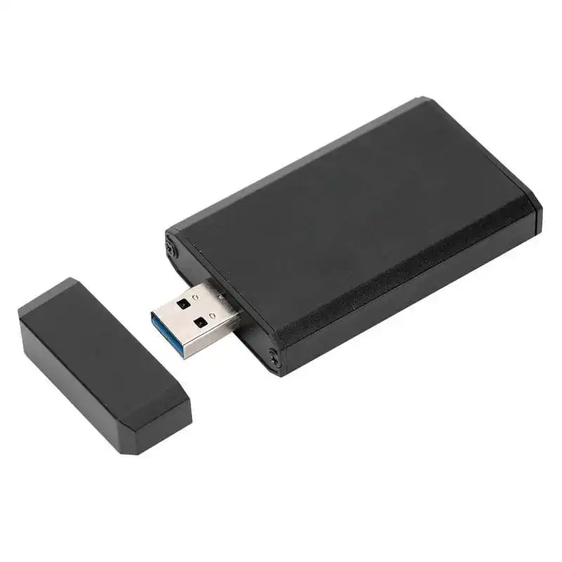 

Коробка для жесткого диска из алюминиевого сплава для Mini PCIE mSATA SSD на USB 3,0 конвертер чехол для адаптера чехол для жесткого диска коробка для ж...