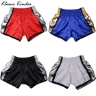 Футболок для смешанных боевых искусств (MMA Муай Тай Технические характеристики Сокол шорты тайского бокса боксерские шорты, мужские, женские и детские спортивные фитнес мужские шорты для купания