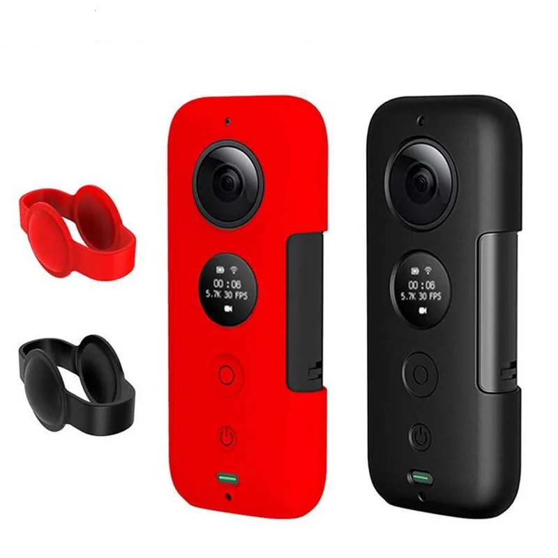 STARTRC Insta360 One X силиконовый защитный чехол с крышкой объектива для Спортивная