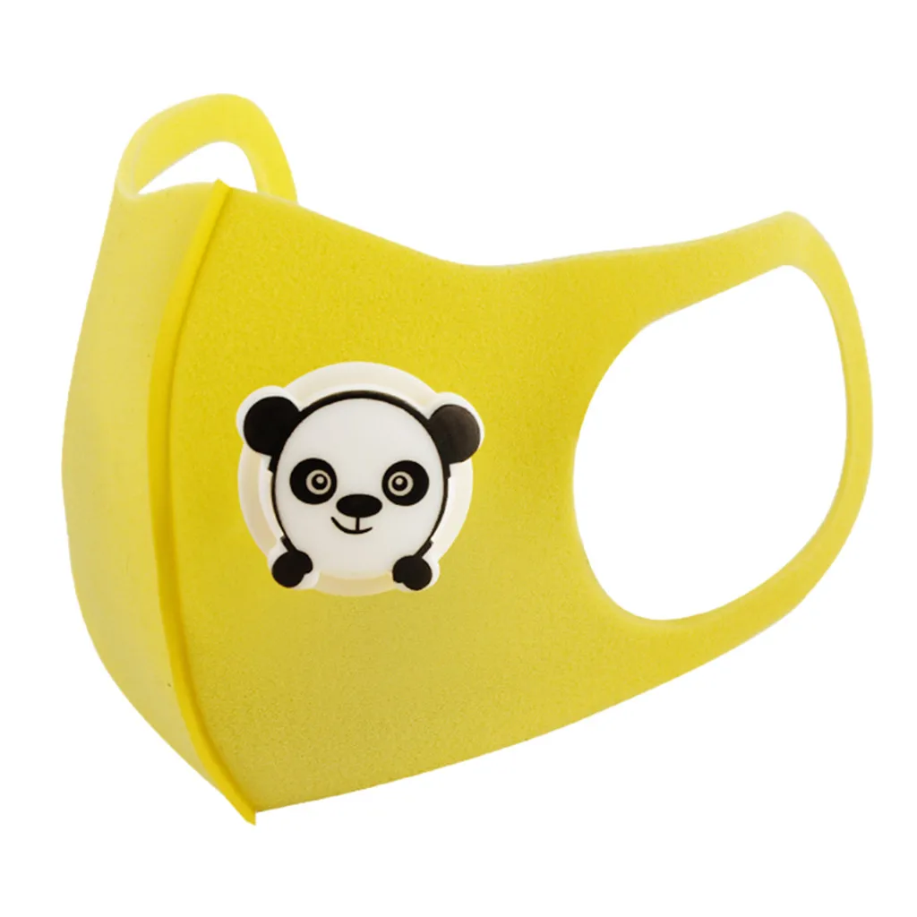 1 шт. детский хлопковый милый респиратор с рисунками из мультфильмов дышащий для