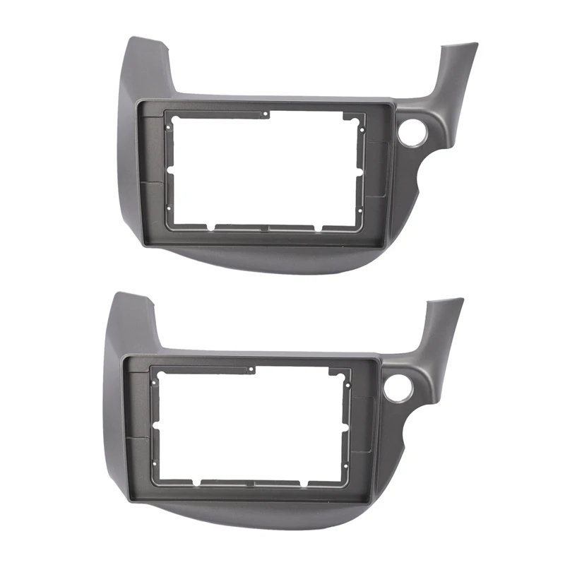 

2X 10.1Inch Car Radio Fascia Frame Dash Panel Navigation Panel Frame for Honda Fit Jazz 2008-2013