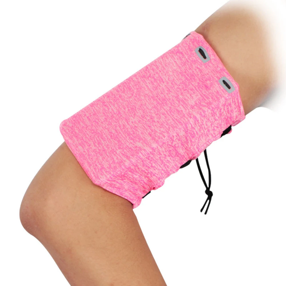

Reflective Design Arm Bag Zipper Sports Running Fitness Armband Yoga Mobile Phone Portable Wrist Pack Universal Double Pocket