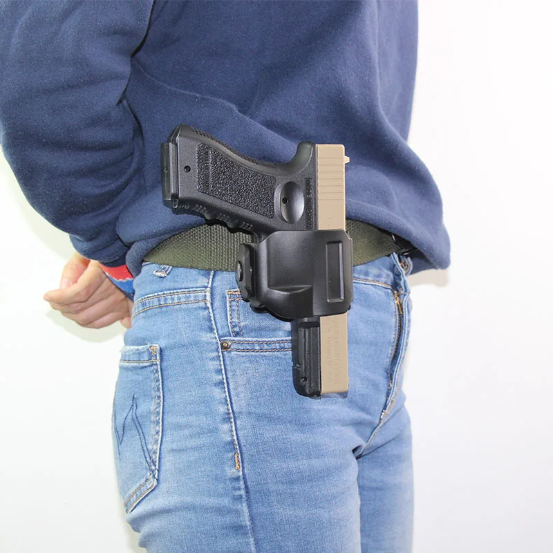 Tactical Gun Holster Clip for Glock 17 19 22 23 Case Carry Quickly Draw Airsoft Pistol Hunting Accessories | Спорт и развлечения