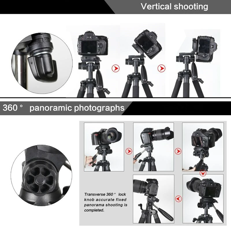 Профессиональный алюминиевый штатив Gorillapod для камеры портативный путешествий с