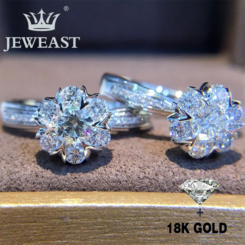 Кольцо из чистого золота 18 К золото 750 пробы хорошее красивое высококлассное