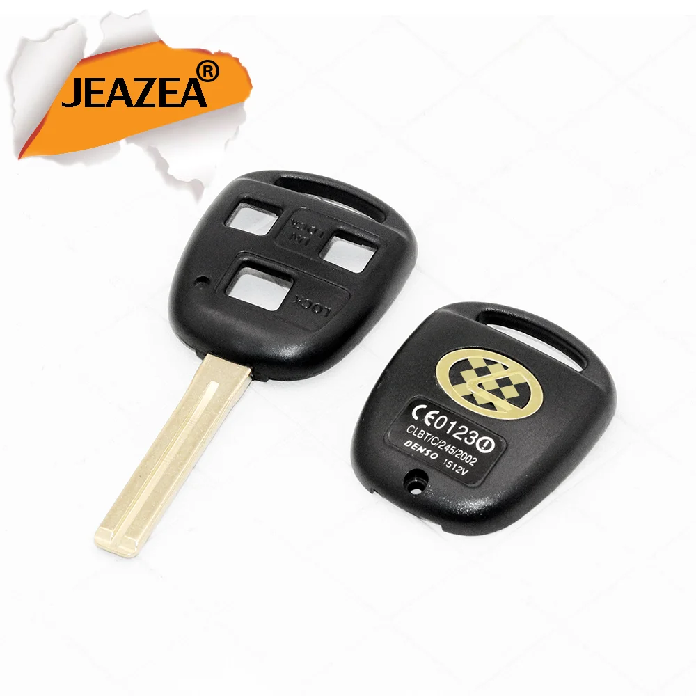 JEAZEA чехол для ключей с 3 кнопками Lexus GX470 GS300 GS400 RX350 ES300 RX300 RX400h|Ключ от авто| |