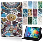 Кожаный чехол для планшета с принтом для LG Pad 8,3 V500LG Pad 5 10,1 FHD складной Стенд кожаный защитный Магнитный кожаный чехол