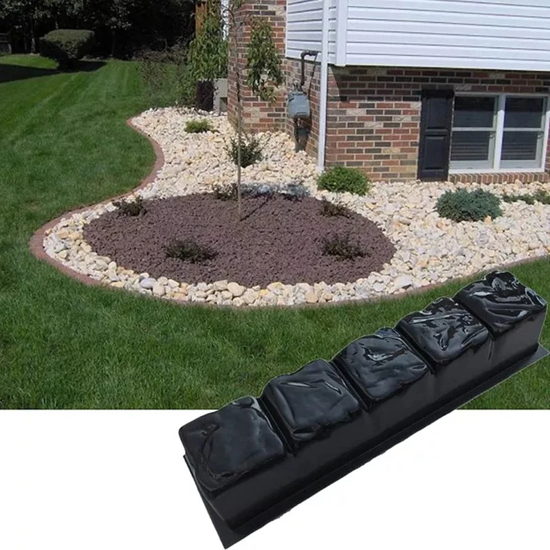 

Simulation Stone Pavement Patio Concrete Stepping Driveway Paving Path Mold Paver Maker Garden Fence Mould