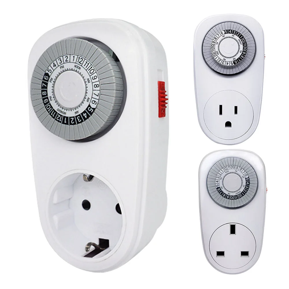 3680W Smart Countdown Switch Socket Plug Automatic Power Off Energy Saver Tool | Обустройство дома