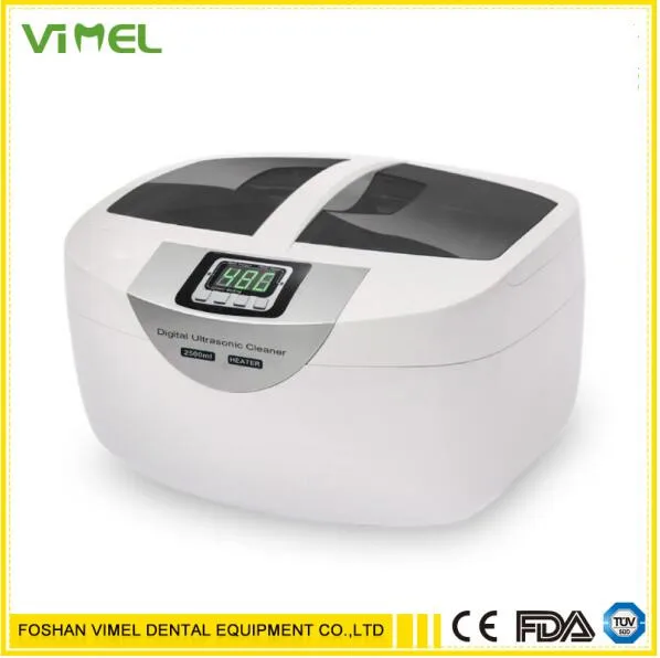 Цифровой ультразвуковой очиститель для украшений часов овощей 2 5 л 60 Вт 40