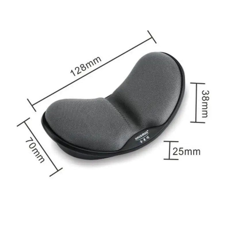 

New Wrist Rest Mouse Pad Memory Foam Superfine Fibre Wrist Rest Pad Ergonomic Memory Mousepad For Typist Office Gaming PC Laptop
