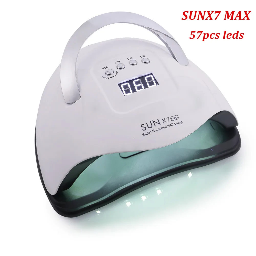 SUNX5 MAX 114W Профессиональный 365 + 405nm Светодиодный УФ лампа для сушки ногтей машина