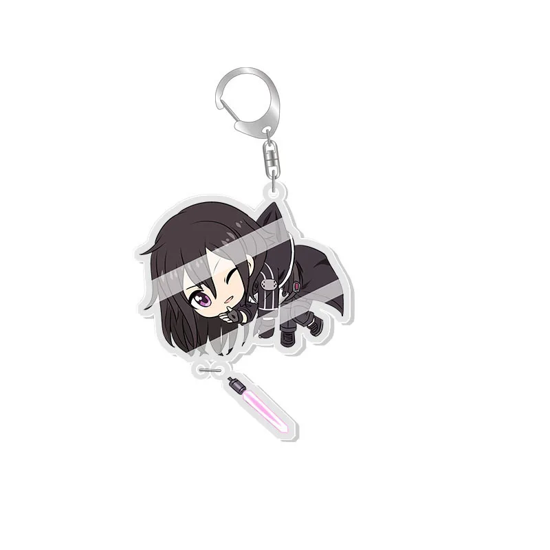 Брелок с искусственным мечом онлайн Kirito Asuna Yuuki Asada Shino версия Q Прекрасная