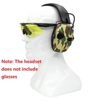 tactical shooting headset electronic earmuffs sight sponge earmuffs version noise reduction pickup hearing protection earphones
