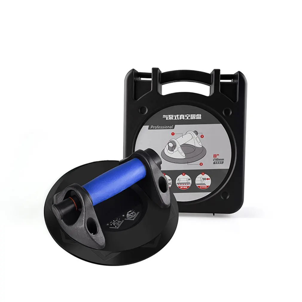 

8 Inch Vacuum Suction Cup With Handle Heavy Duty Vacuum Lifter For Granite Ceramic Tile Glass Lifting