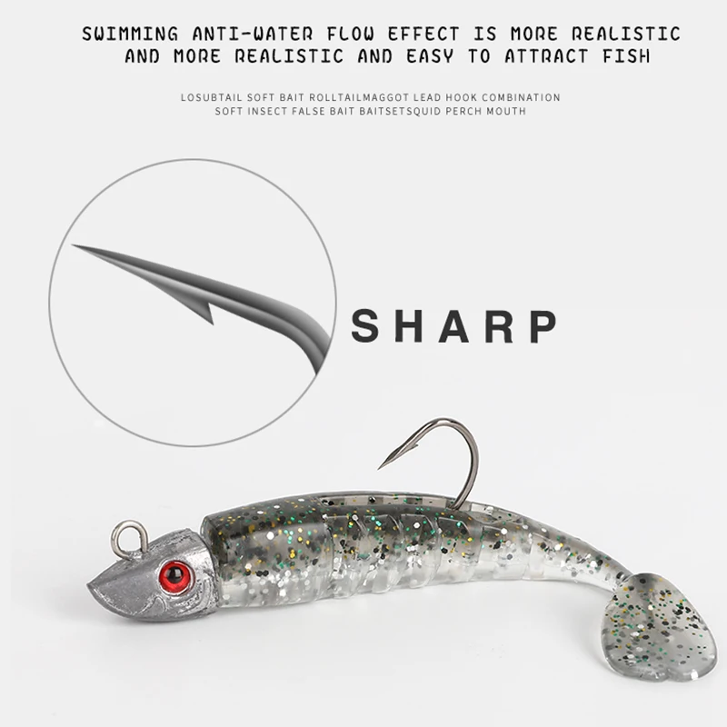 Рыболовная приманка гольян с мягкой головкой 11 см/21 г|Наживки для рыбной ловли| |