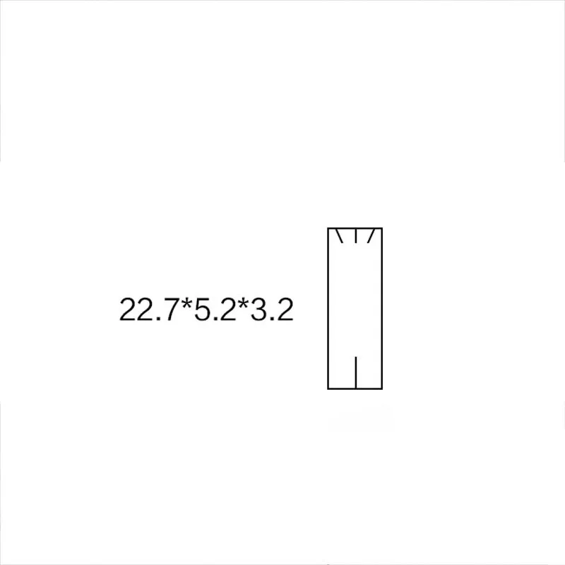 50 шт./лот цветной органайзер для ювелирных изделий коробка хранения колец серег