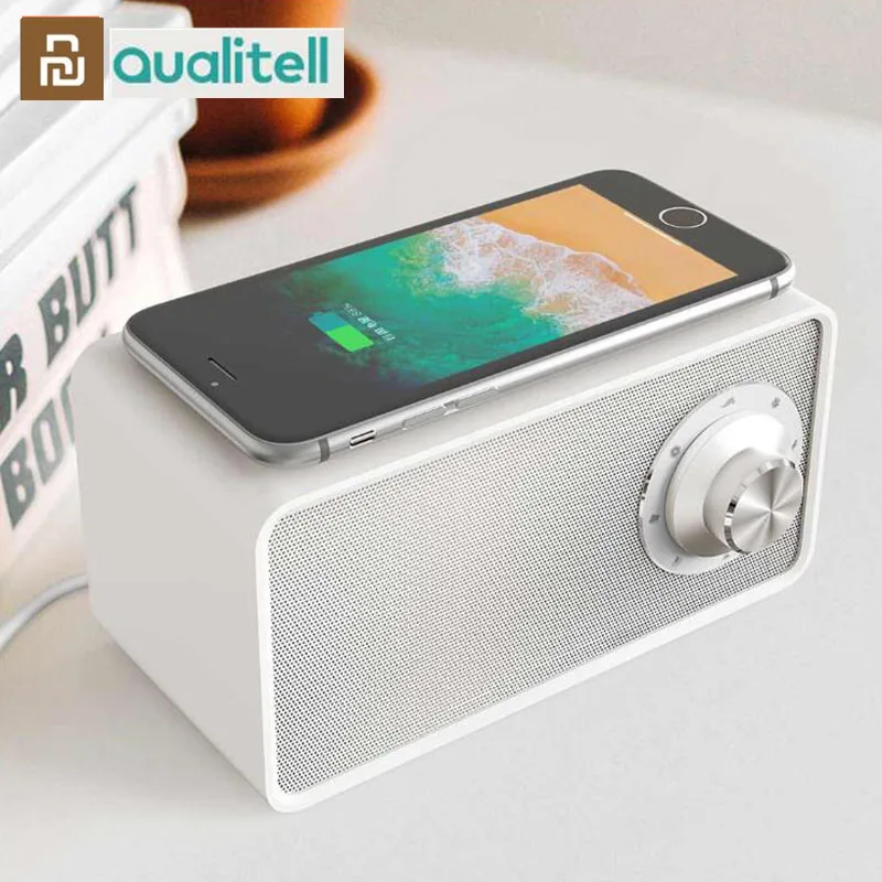 Bluetooth Колонка Youpin беспроводная белая BLT5.0 с функцией быстрой зарядки и сна EPP 10