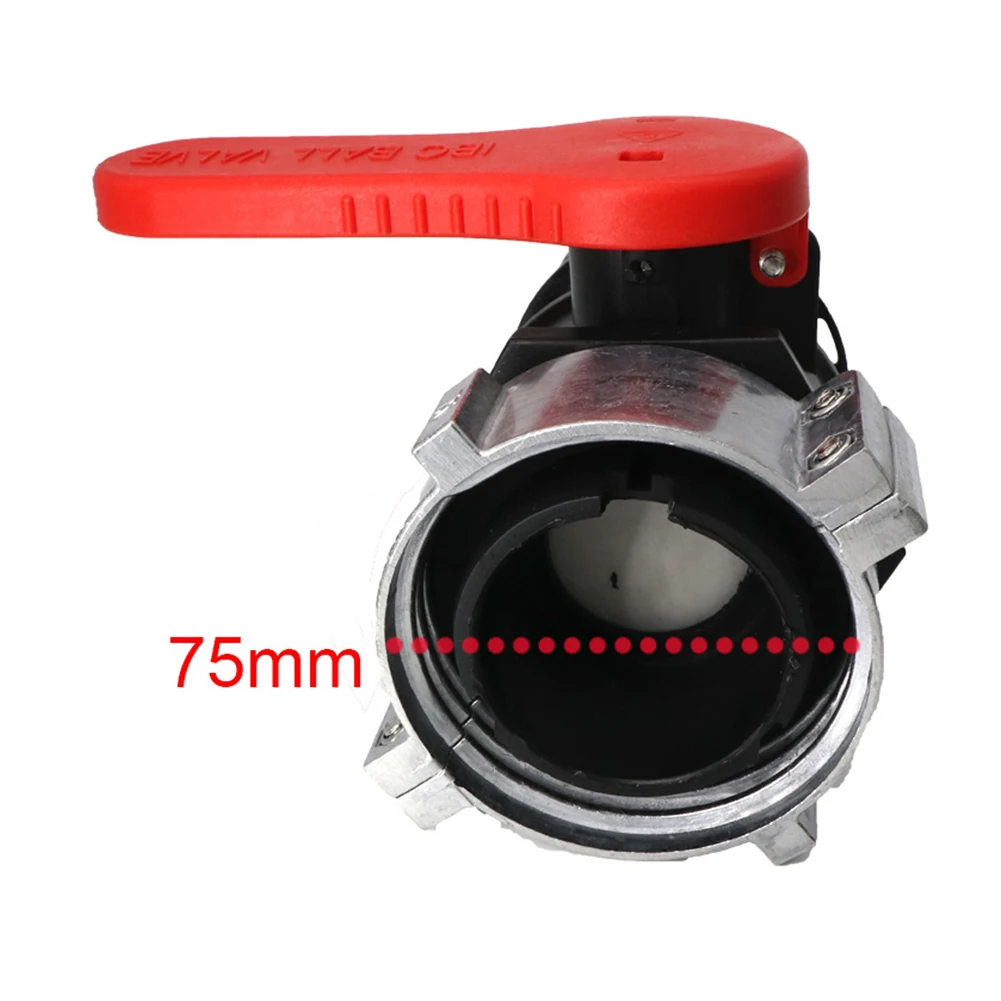 

For Tap Connection Parts Portable Drain Adapter Tank Valve Storage Outlet Durable Ball Shape Garden Tool Practical Hose Fitting