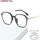 Женские очки с блокировкой синего света, овальные оправы для очков, очки TR90, линзы cr39очки по рецепту при близорукости, очки для чтения 1,56