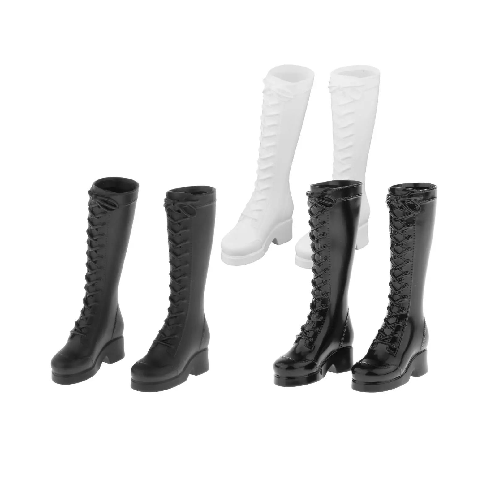

1/6 High Heel Combat Boots for 12" Female Action Figure Women Doll Model