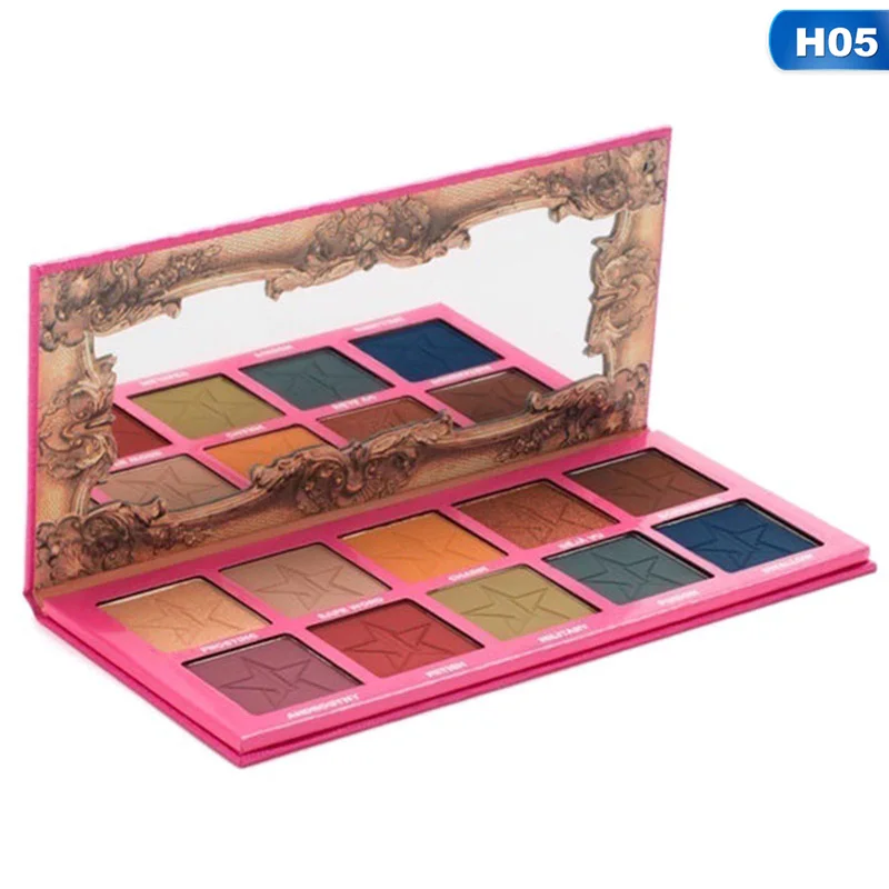 Новое поступление 18 цветов пять звезд тени для век макияж Палитра матовые