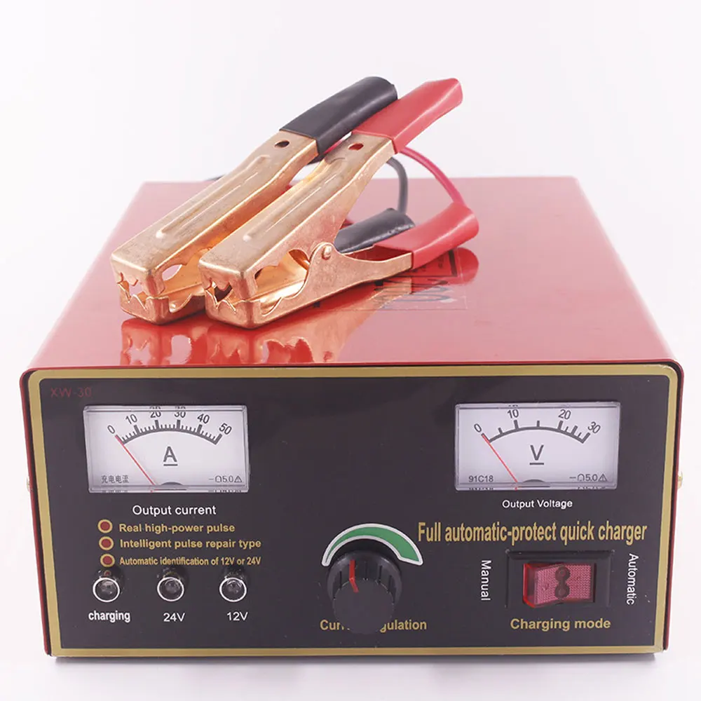 Умное автомобильное зарядное устройство для аккумуляторов 12 В, 24 В ...