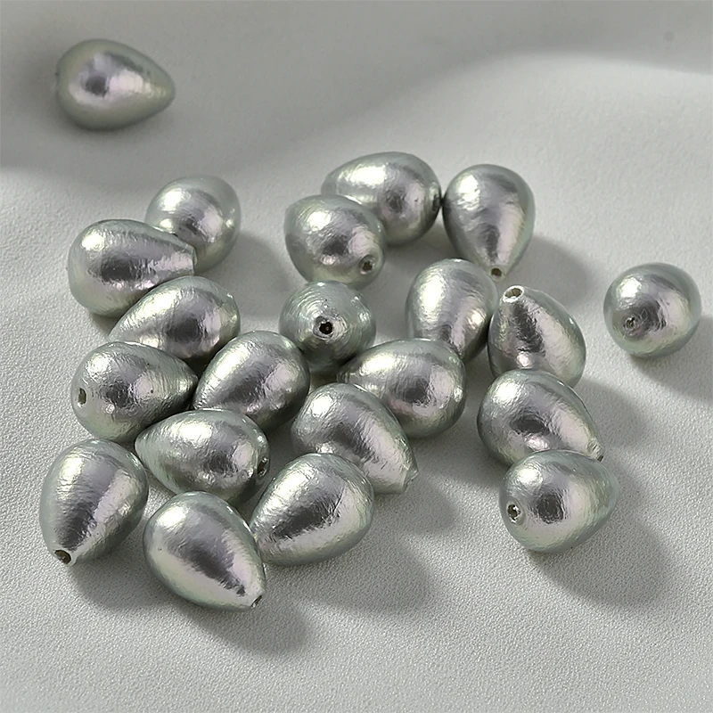 Япония популярная горячая продажа Высокая Капля воды хлопок жемчуг прямые