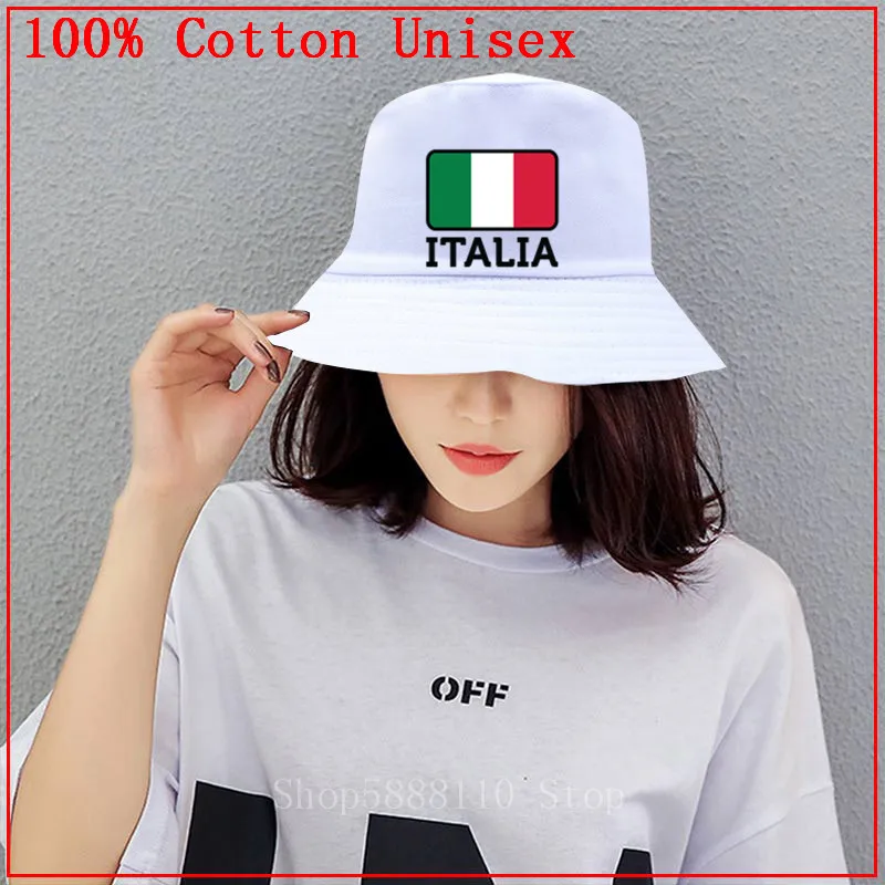 

Итальянская женская шляпа с флагом Italia, Панама для защиты от солнца, модная уличная туристическая шляпа для рыбалки и пешего туризма
