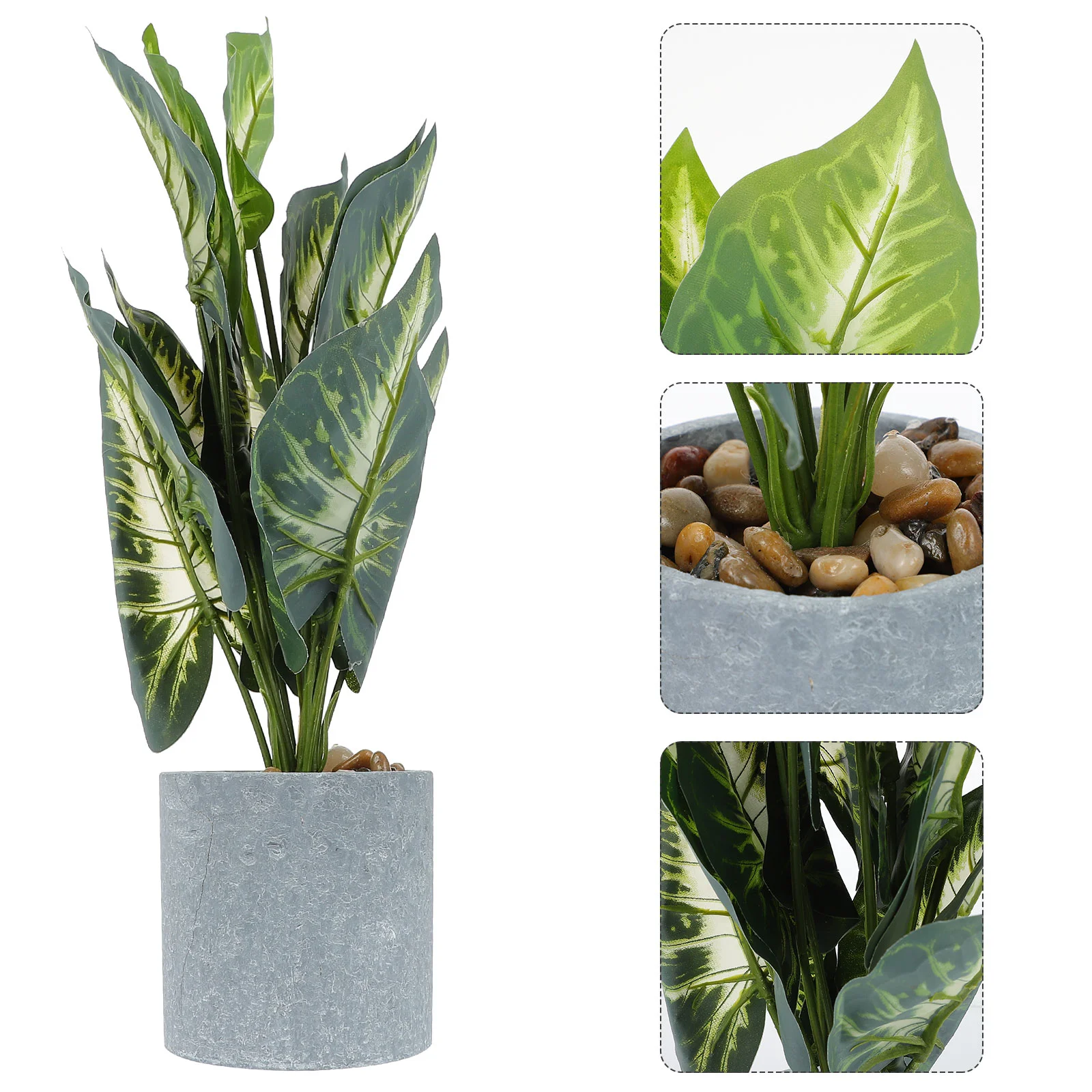 

Искусственное растение Monstera, реалистичное зеленое бонсай, 1 шт.