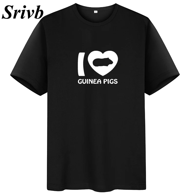 Srivb I морская свинка мультфильм Женская футболка Топы 2019 летние новые