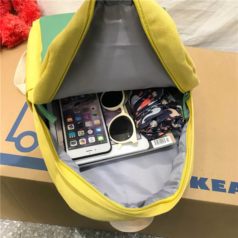 Мужской холщовый рюкзак Mochila разноцветная спортивная сумка на плечо дорожная b114