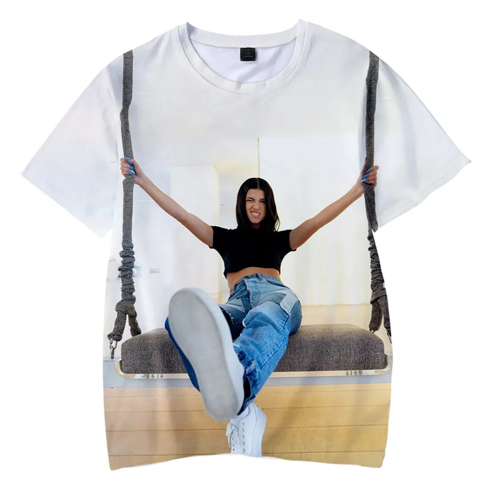 

Charli D'amelio 3D Printed T-shirt Men Women Summer Fashion Casual T-shirts Hip Hop Harajuku Streetwear Oversized Tee Tops