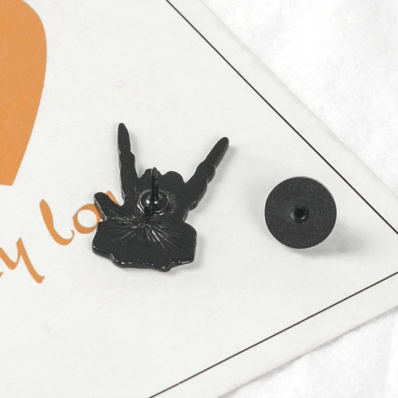 Эмалированная брошь Zombie Horned в стиле панк-рок Стивен Тайлер значок с лацканами