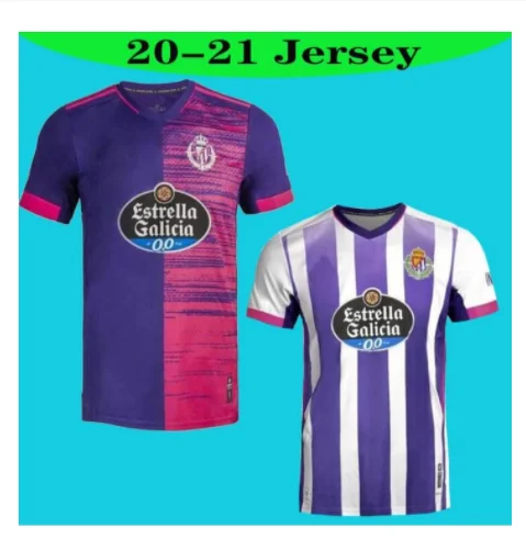 

2020 2021 Real Valladolid soccer jersey 20 21 FEDE S. R. Alcaraz oo Sergi Guardiola Oscar Plano football shirts men kids FOO