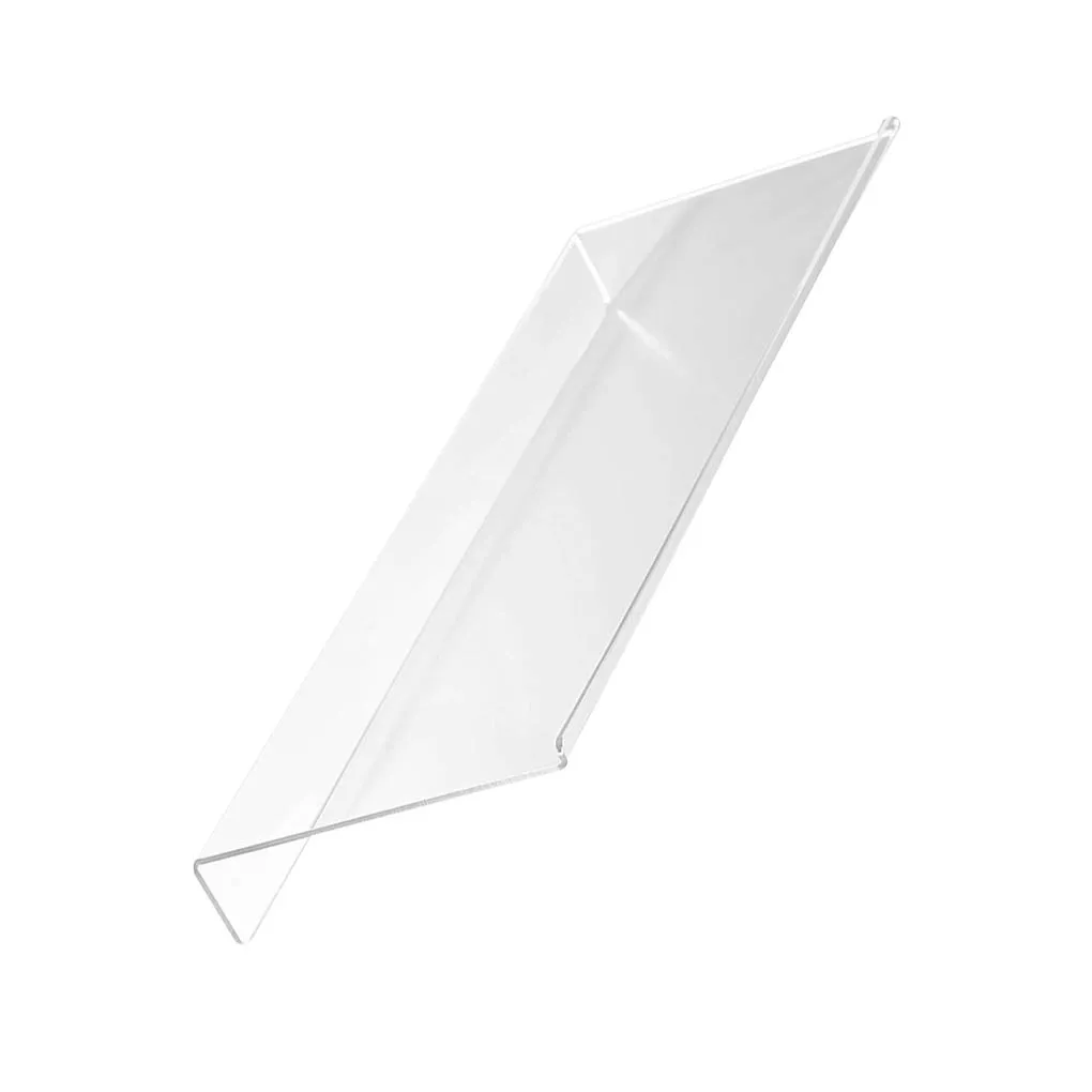 

Transparent Acrylic Computer Keyboard Holder Clear Tilted Keypad Stand for Office Home School Use Supplies