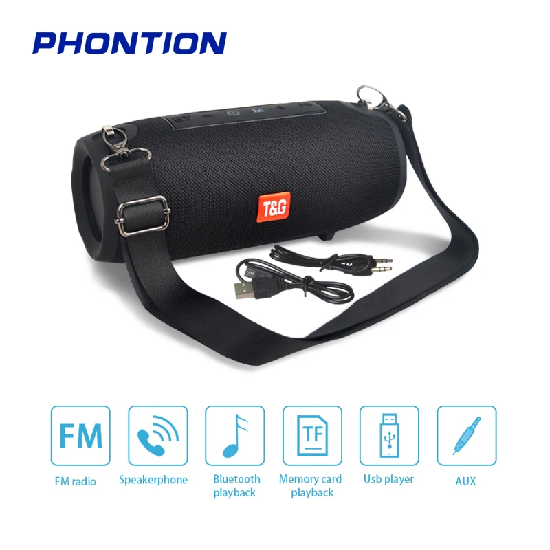 TG118 Высокая мощность портативный Bluetooth динамик 20 Вт Беспроводная колонка