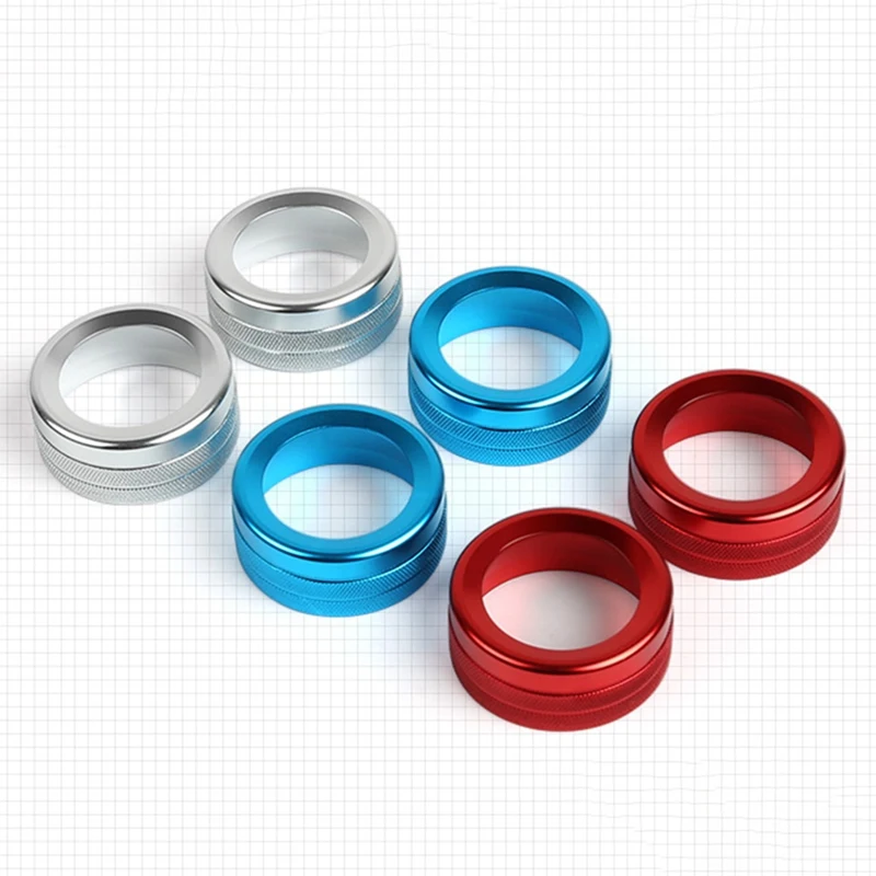 

Center Console AC Switch Control Volume Knob Ring Cover Trim for Cayenne & Boxster & Cayman 911 718 & Panamera