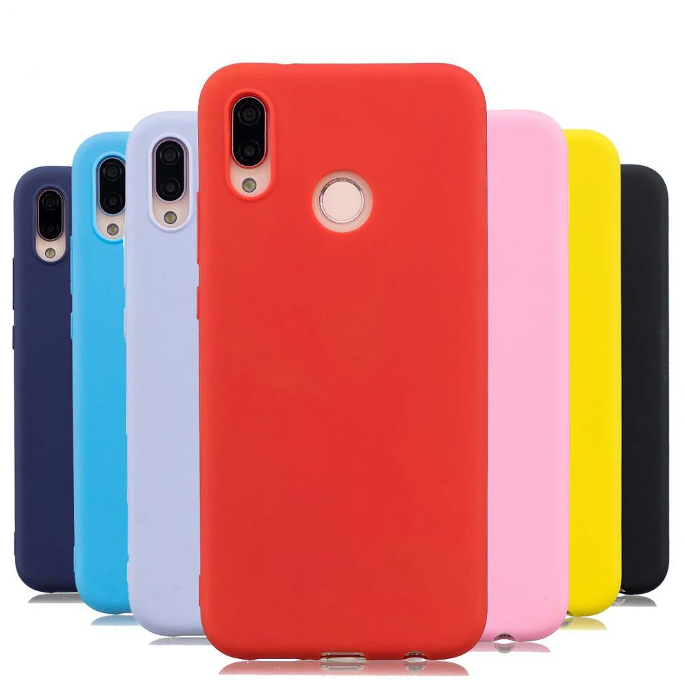 Чехол яркого цвета для huawei P20 P30 Lite mate 20 Pro Y6 Y5 Prime 2018 чехол Honor 8X10 9 lite Y9 P Smart 2019