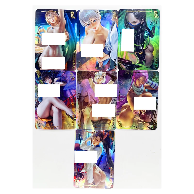 Купить 55 шт./компл. ACG сексуальная обнаженная № 1 Судьба Сабер кочоу шинобу Аниме богиня Игрушки Хобби Коллекционные Предметы игровая коллекция кар... Скидка 55 шт./компл. ACG сексуальная обнаженная № 1 Судьба Сабер кочоу шинобу Аниме богиня Игрушки Хобби Коллекционные Предметы игровая коллекция кар...