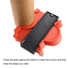 Измерительный инструмент шириной 5 дюймов, Пластиковый Манометр для копирования профиля, контурный манометр, Дубликатор, Стандартный инструмент для маркировки дерева