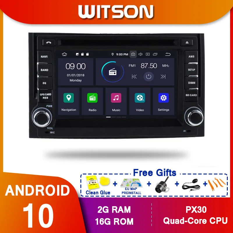 WITSON! Автомобильный DVD плеер Android 10 Octa core PX5 для HYUNDAI H1(STAREX) ILOAD(2007 2012) IPS 4 ГБ ОЗУ 64 Гб