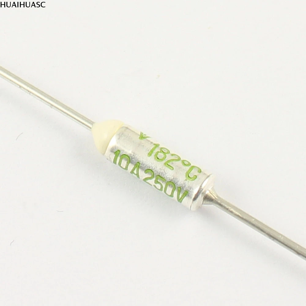 10 шт. Microtemp осевой Термопредохранитель FTF-S S182J 182 градусов TF отсечка А 250 В |