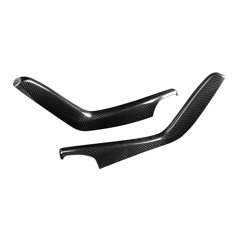 

For Honda Civic 2016-2021 Dry Carbon Fiber Car Center Control Gear Shift Side Trim Cover Decorative Sticker Accessories